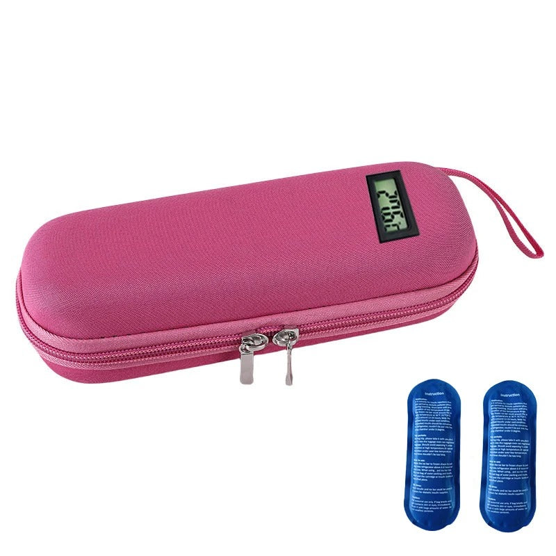 Thermometer Insulin Cooler Travel Case
