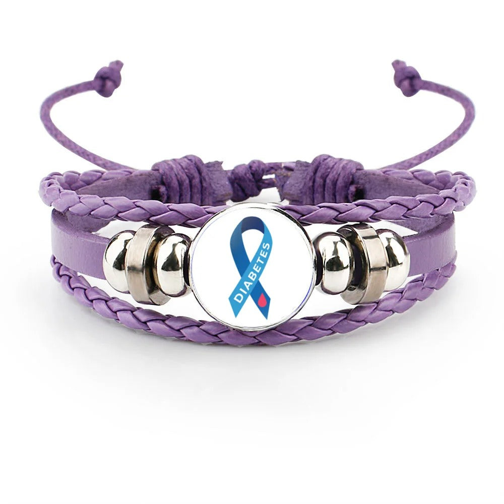 Diabetes awareness bracelet