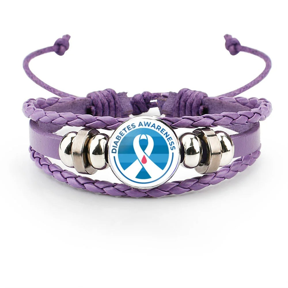 Diabetes awareness bracelet