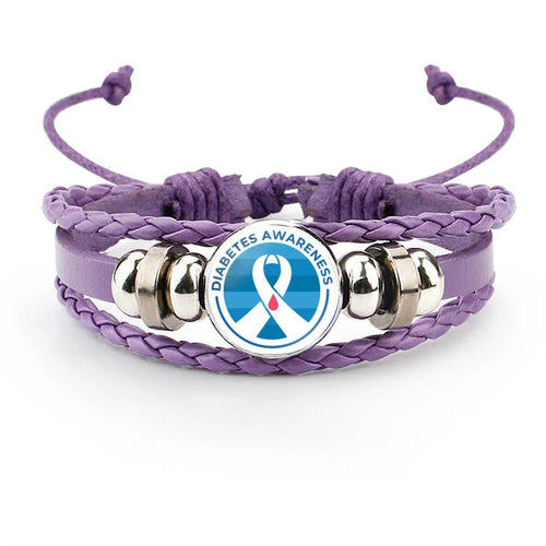 Diabetes awareness bracelet