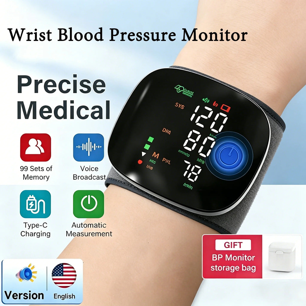 Wrist Blood Pressure Monitor