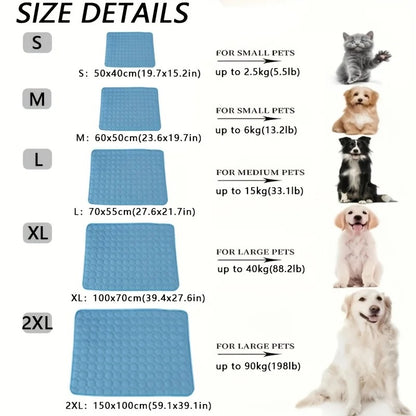 Dog cooling mat
