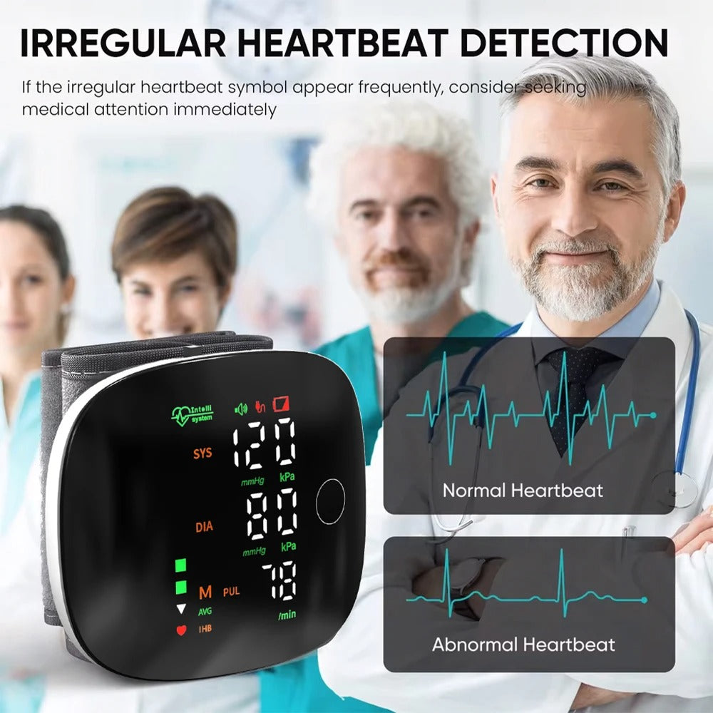 Wrist Blood Pressure Monitor